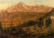 Albert Bierstadt Pikes Peak, Rocky Mountains oil on canvas